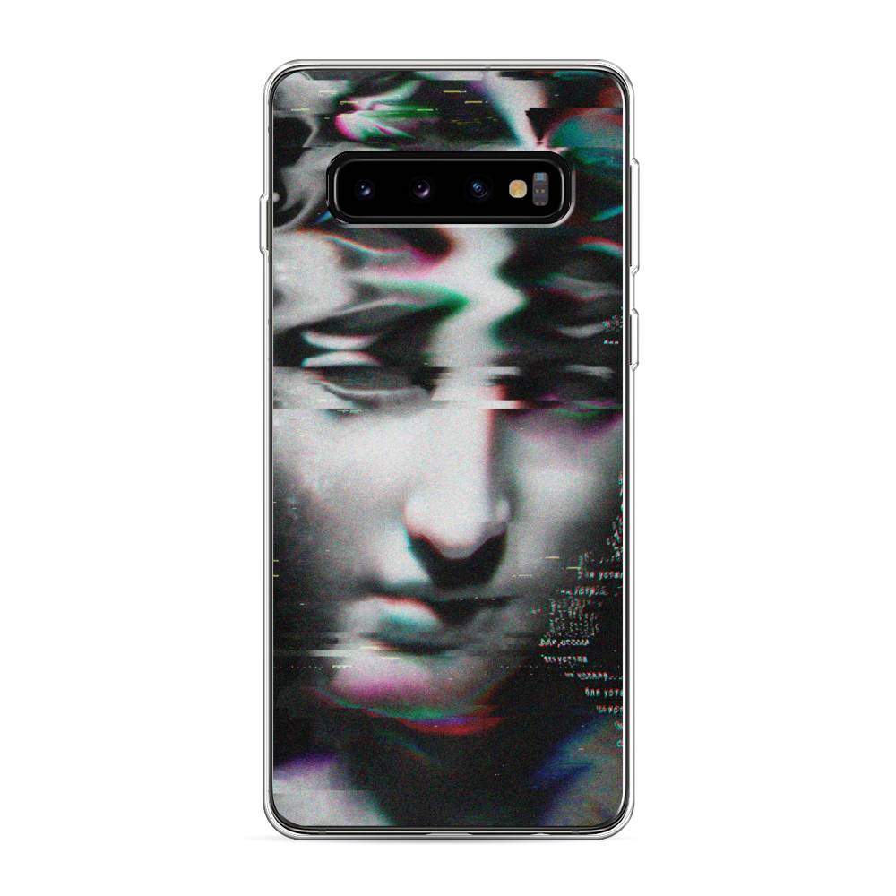 

Чехол Awog на Samsung Galaxy S10 "Glitch Art", Разноцветный, 27050-9