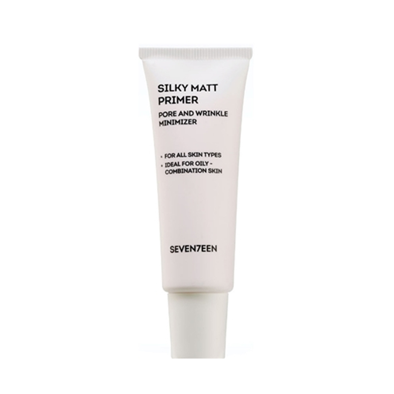 Основа для макияжа SEVENTEEN Silky Matt Primer матирующая, 30 мл основа для макияжа eva mosaic matt perfect primer