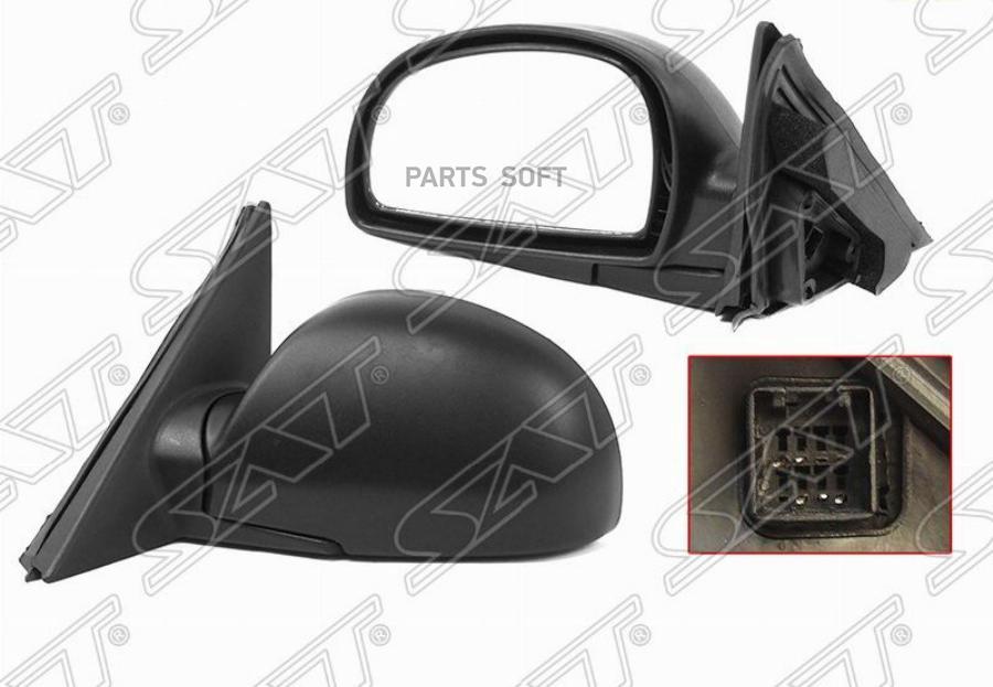 

Зеркало Hyundai Accent 00-06 Accentтагаз 01- Lh 5 Контактов 1Шт