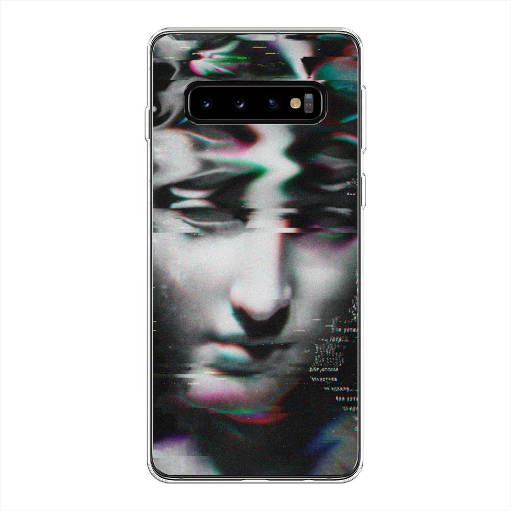 

Чехол Awog на Samsung Galaxy S10 Plus "Glitch Art", Разноцветный, 27150-9