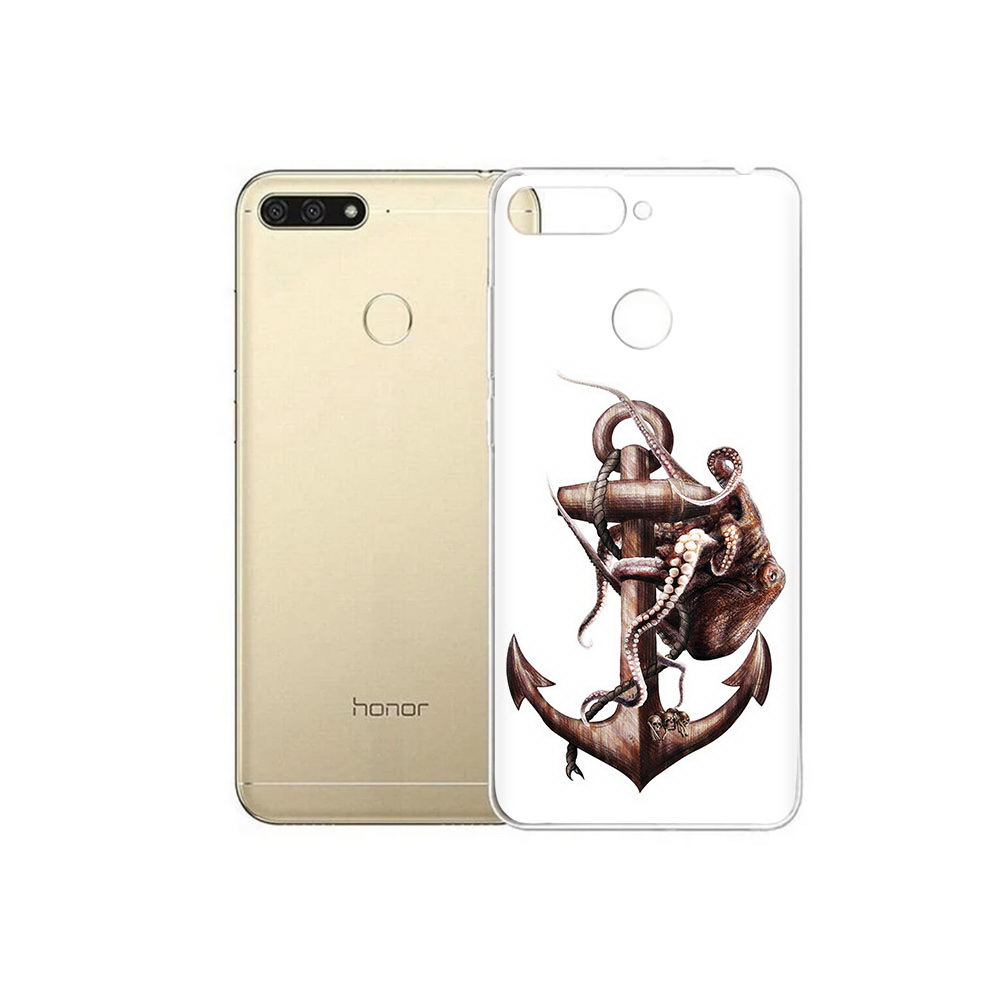 

Чехол MyPads Tocco для Huawei 7C ржавый якорь (PT111175.61.579), Прозрачный, Tocco