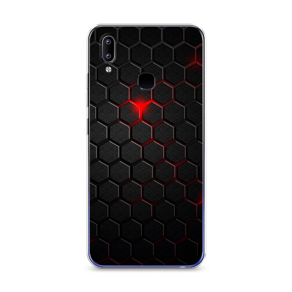 

Силиконовый чехол "Фон соты красные" на Oppo Reno 5 Pro, 256750-3