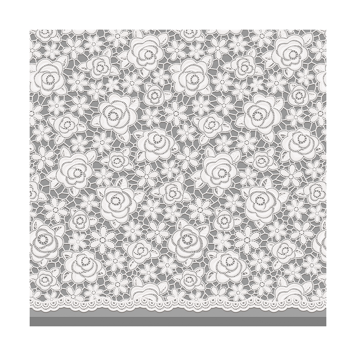 

Скатерть Вилина Элегия 013-white ПВХ 135 x 180 см белая, Белый