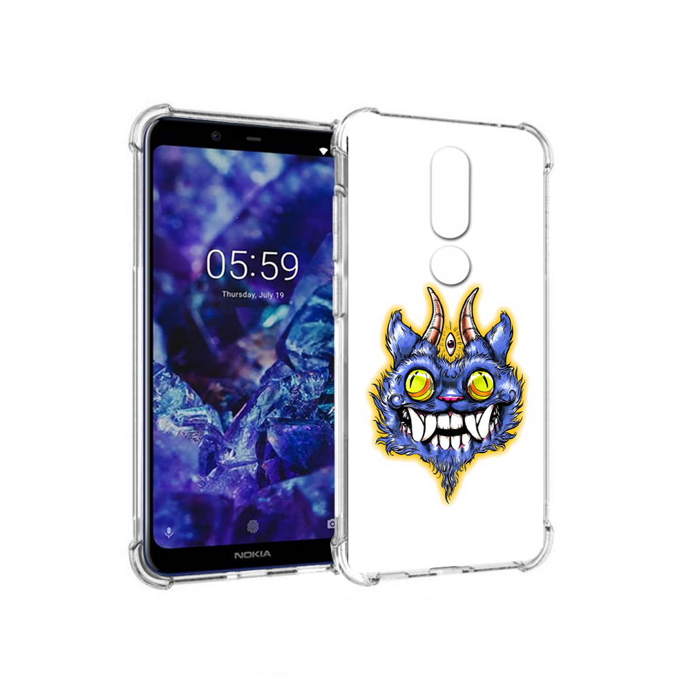 

Чехол MyPads Tocco для Nokia 5.1 Plus оракул (PT119548.120.529), Прозрачный, Tocco