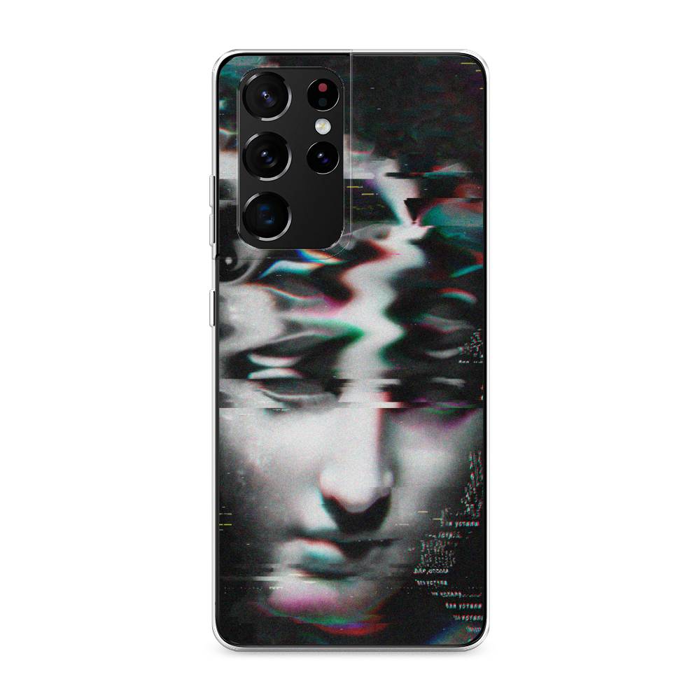 

Чехол Awog на Samsung Galaxy S21 Ultra / Самсунг S21 Ultra "Glitch Art", Разноцветный, 2102250-9