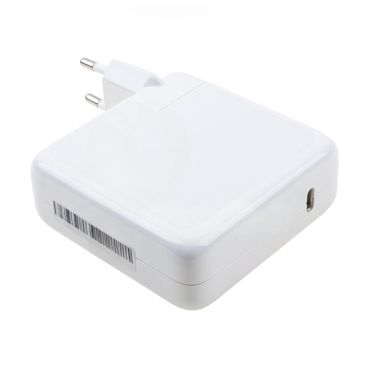 

Блок питания (сетевой адаптер) для ноутбуков Apple A1719 87W USB Type-C 20.2V 4.3A OEM, Белый