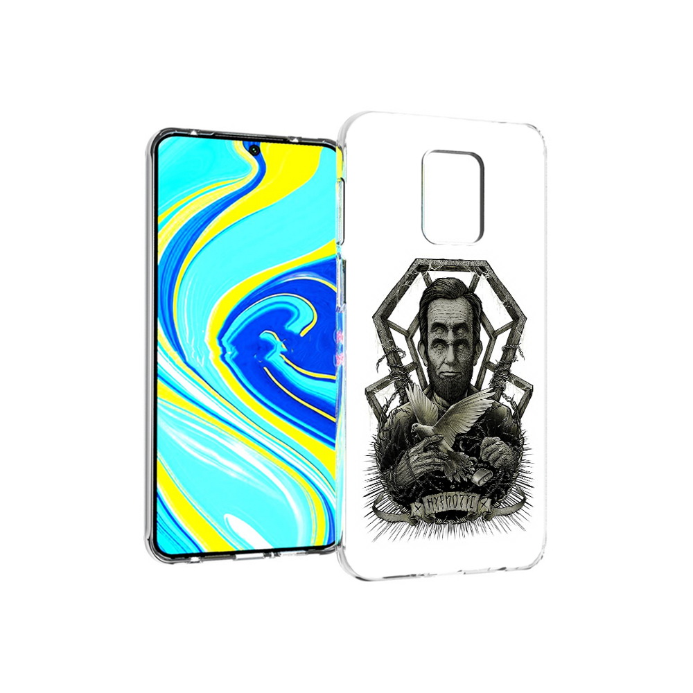 Чехол MyPads Tocco для Xiaomi Redmi Note 9 Pro франклин абстракция (PT146368.268.662)