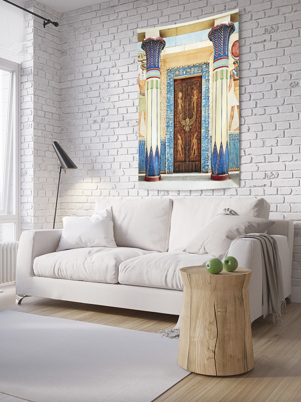 

Вертикальное фотопанно на стену JoyArty Египетский храм 150x200 см, Египетский храм