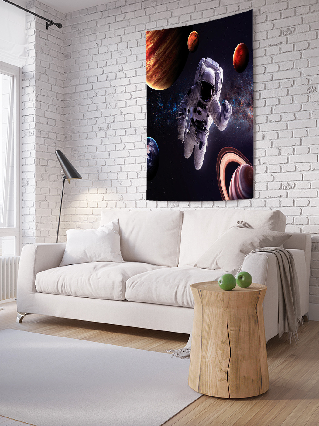

Вертикальное фотопанно на стену JoyArty Космическое пространство 150x200 см, Космическое пространство