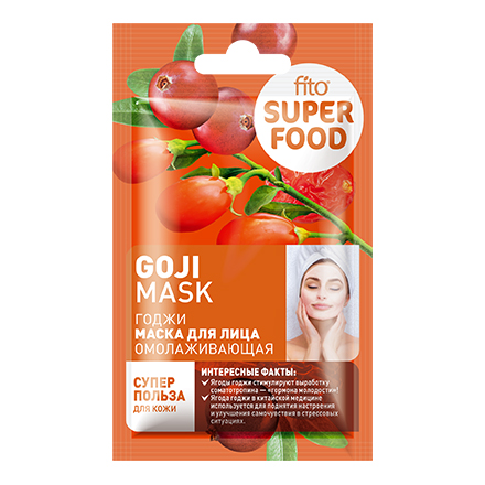 фото Маска для лица fito superfood goji 10 мл