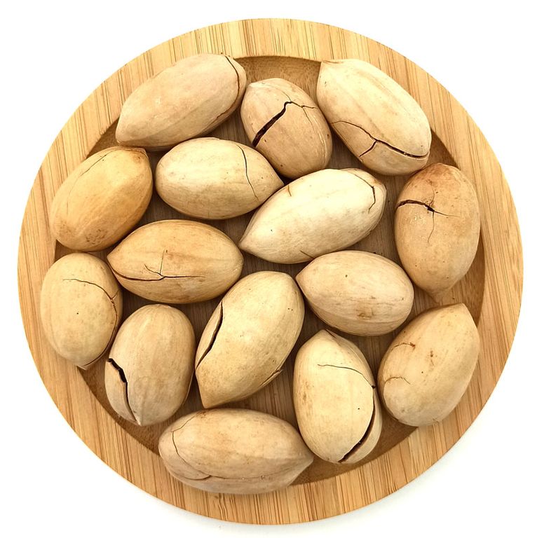 Пекан в скорлупе жареный 500 грамм