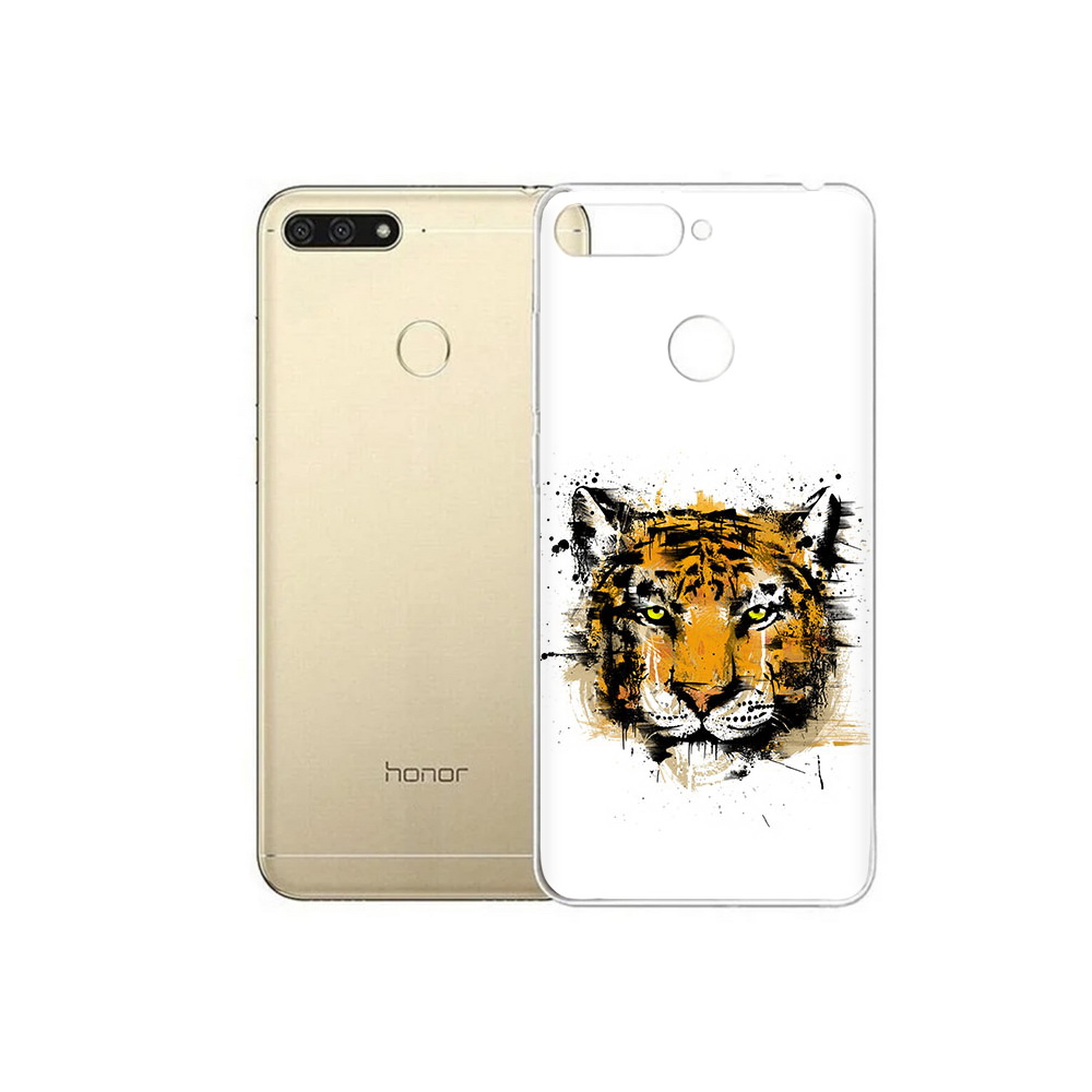 

Чехол MyPads Tocco для Huawei 7C тигруля (PT111175.61.643), Прозрачный, Tocco