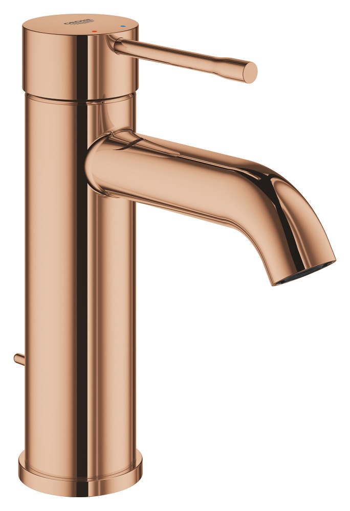 

Смеситель для раковины GROHE Essence, теплый закат глянец (24171DA1), Розовый