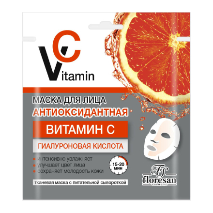 

Маска для лица Floresan «Антиоксидантная» 36 г