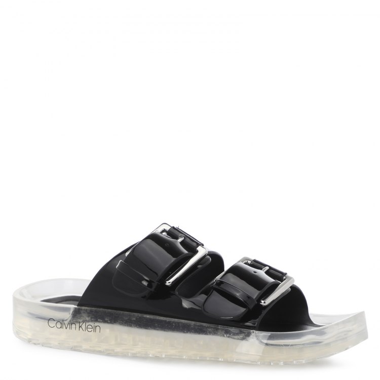 

Шлепанцы женские Calvin Klein LAGUNA_2274018 черные 35 EU, LAGUNA_2274018