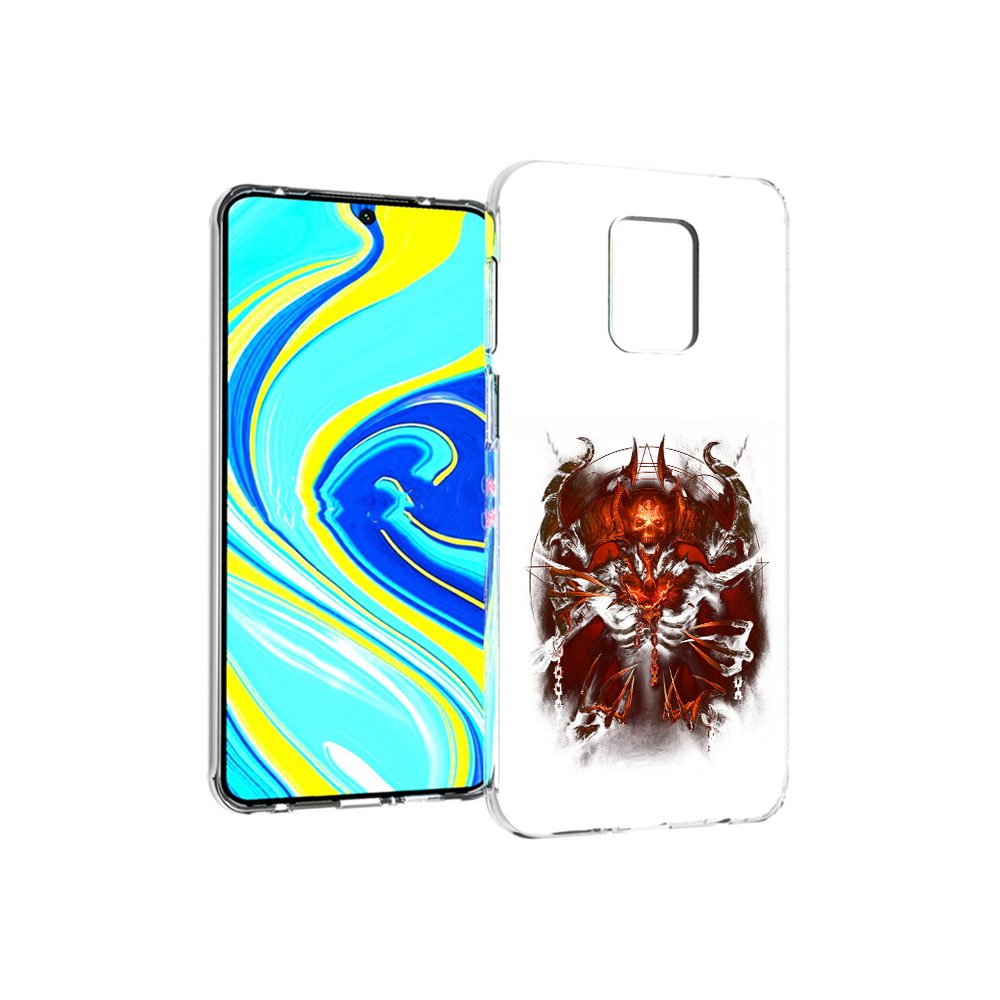 Чехол MyPads Tocco для Xiaomi Redmi Note 9 Pro яркий демон (PT146368.268.708)