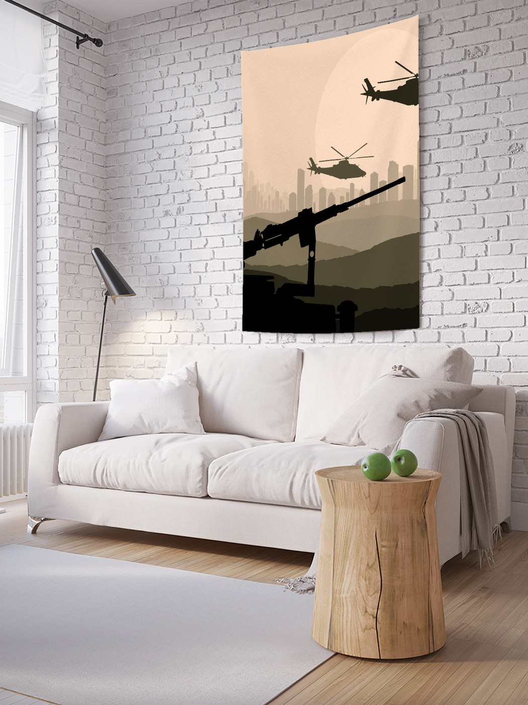 

Вертикальное фотопанно на стену JoyArty Военные учения 150x200 см, Военные учения