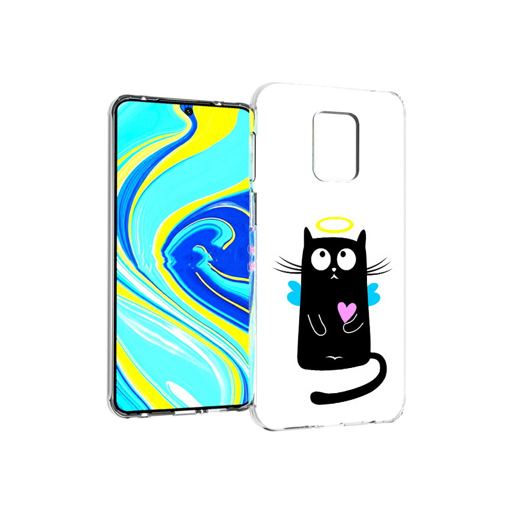 Чехол MyPads Tocco для Xiaomi Redmi Note 9 Pro Кот ангелок (PT146368.268.96)