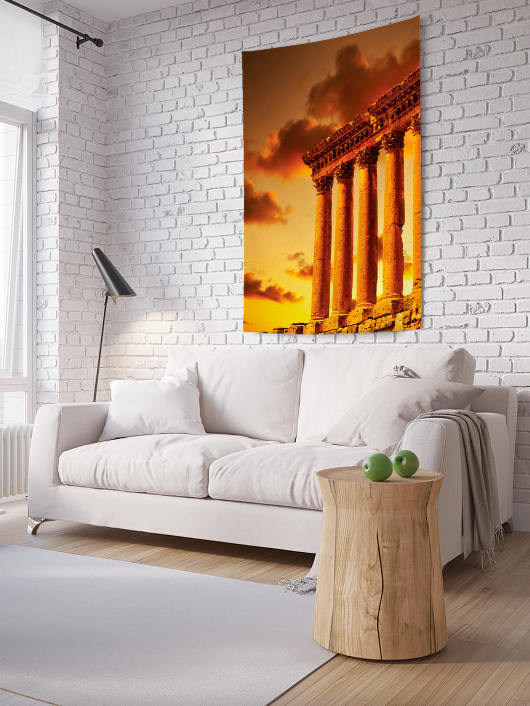 

Вертикальное фотопанно на стену JoyArty Руины империи 150x200 см, Руины империи
