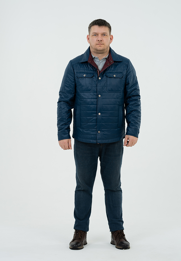 фото Куртка мужская wiko арон синяя 62 ru