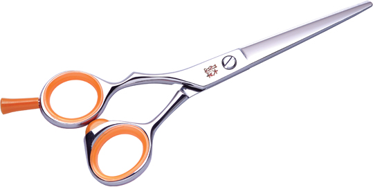Парикмахерские ножницы Tayo Orange прямые, для левши, размер 6,0 TS4600L