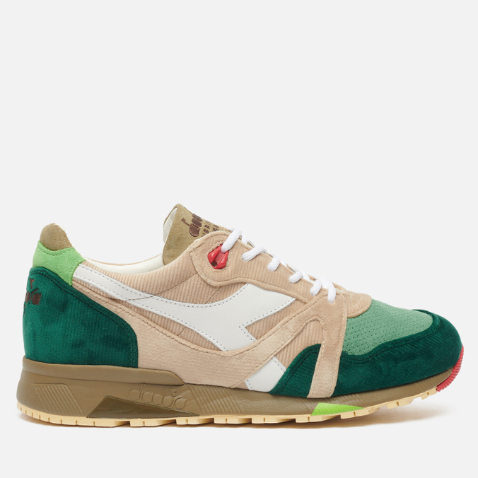 

Кроссовки унисекс Diadora Heritage N.9000 зеленые 38 EU, N.9000