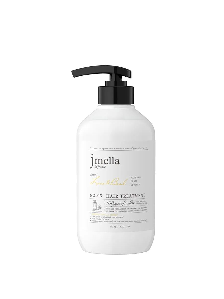Кондиционер Лайм и Базилик JMella Lime & Basil Hair Treatment кондиционер для волос jmella queen 5 парфюмированный 500 мл