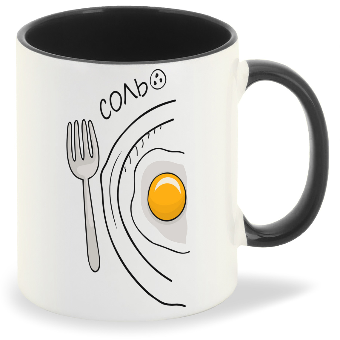 

Кружка CoolPodarok Сольесть пара, Сольесть пара