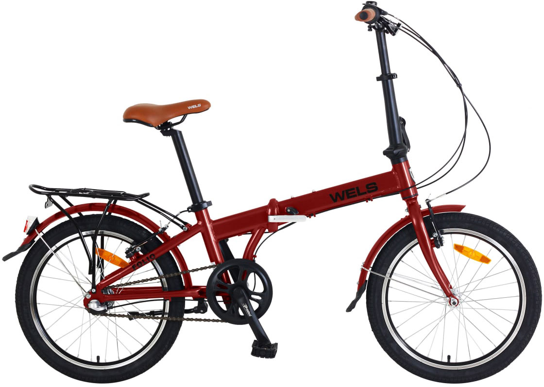 Велосипед WELS Follo 20-3 Nexus 2,0 красный 2023 One Size