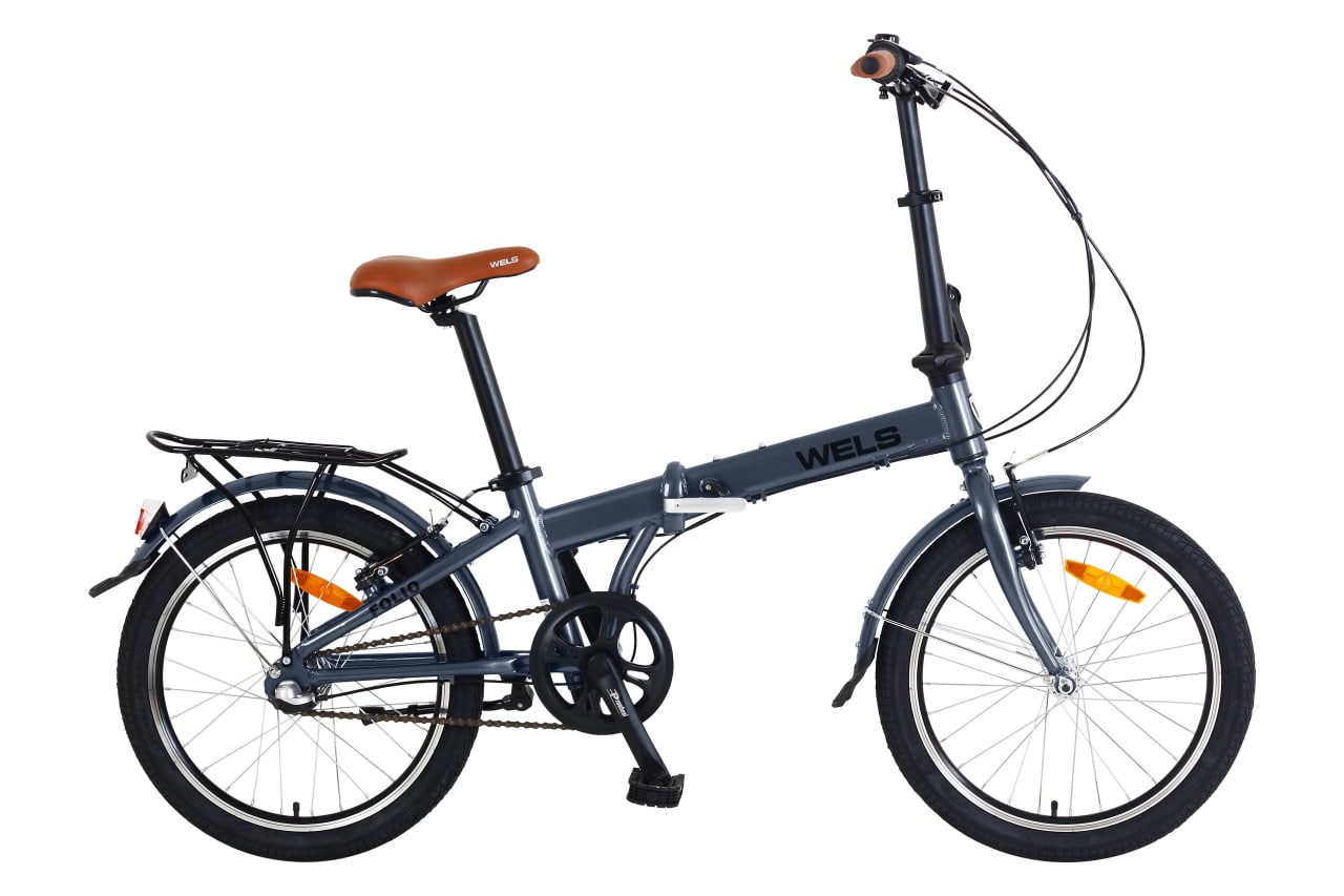 Велосипед WELS Follo 20-3 Nexus 2,0 серый 2023 One Size