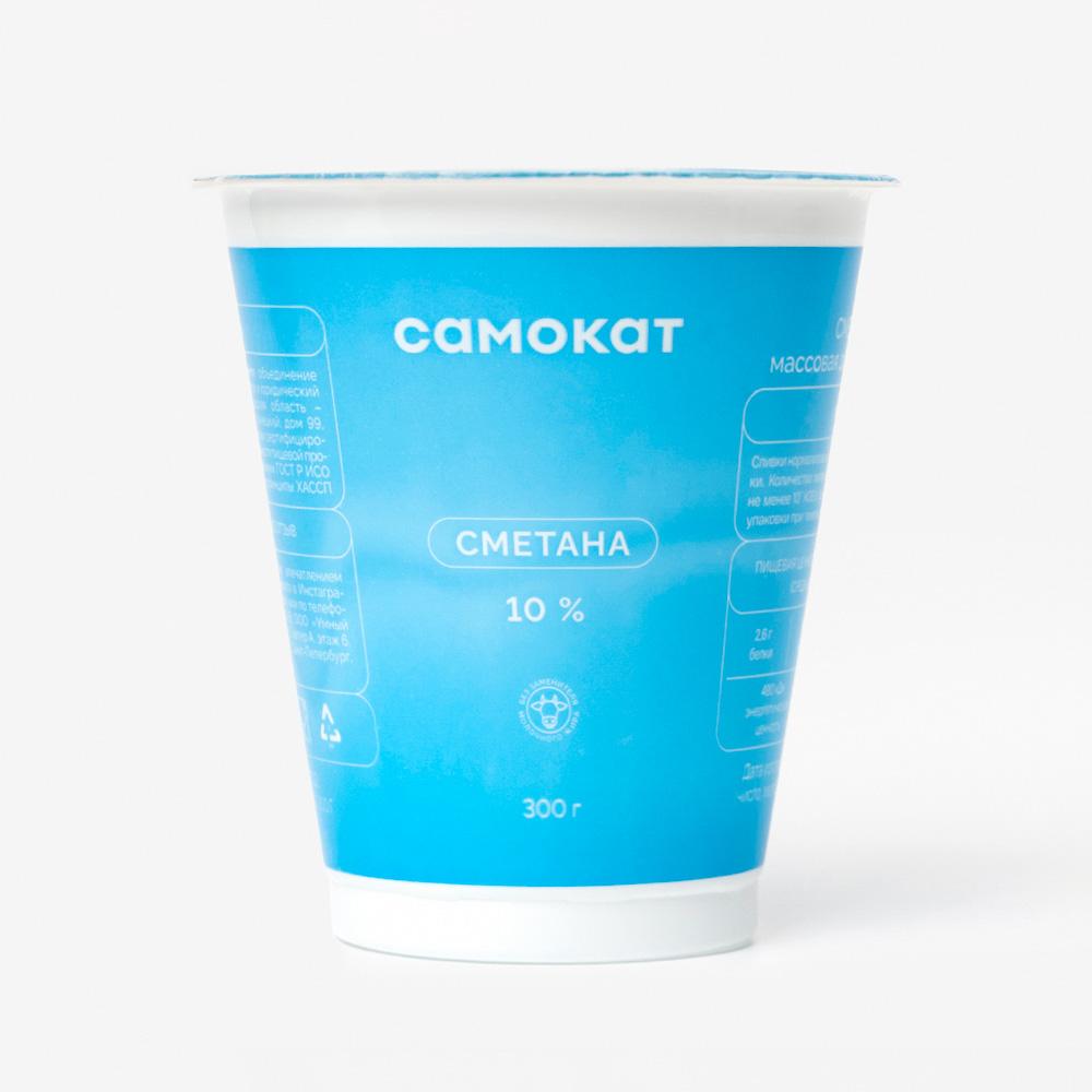 

Сметана Самокат 10%, 300 г