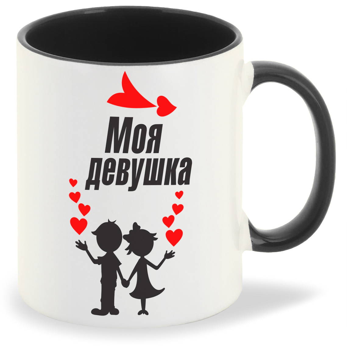 

Кружка CoolPodarok Моя девушка есть пара, Моя девушка есть пара