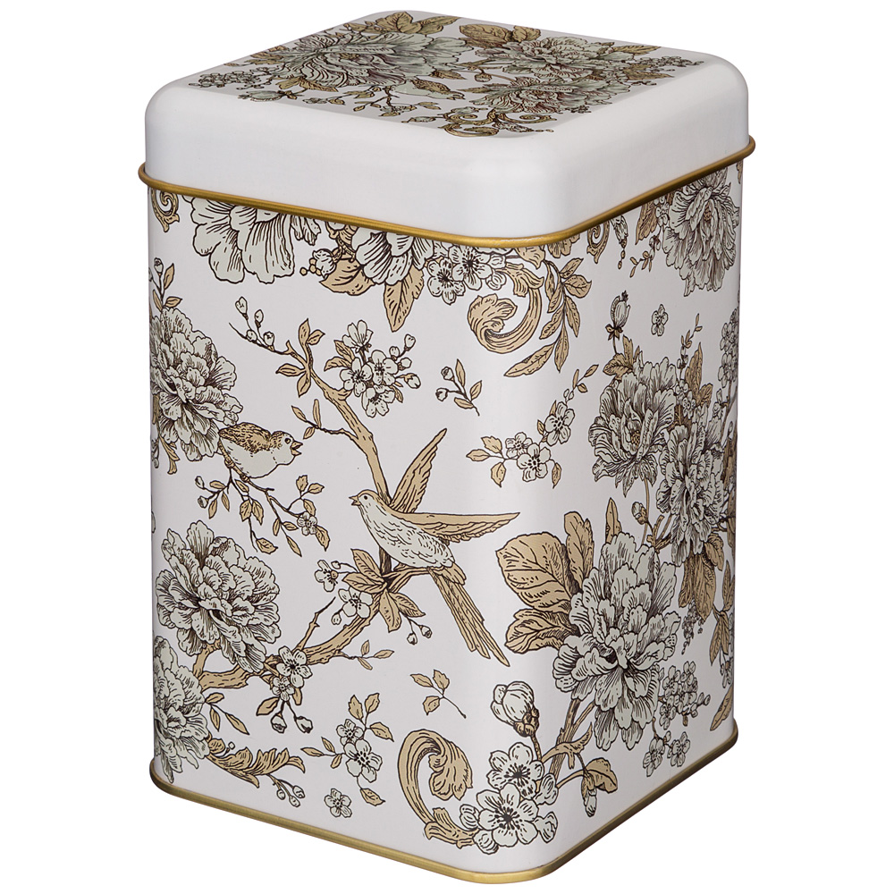 

Agness 949-022 ЕМКОСТЬ ДЛЯ СЫПУЧИХ AGNESS ROYAL GARDEN 10,5*10,5*16 СM/1700 МЛ