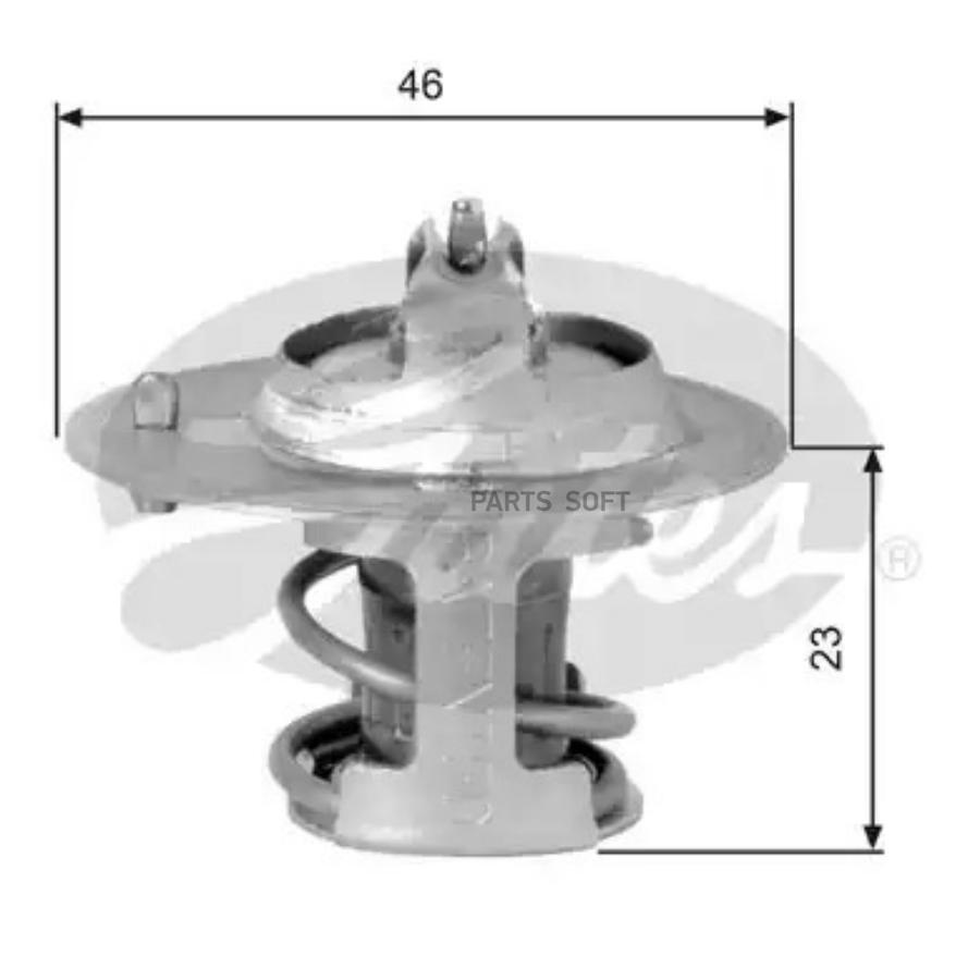 

Термостат ГАЗ 2.4 16V GATES