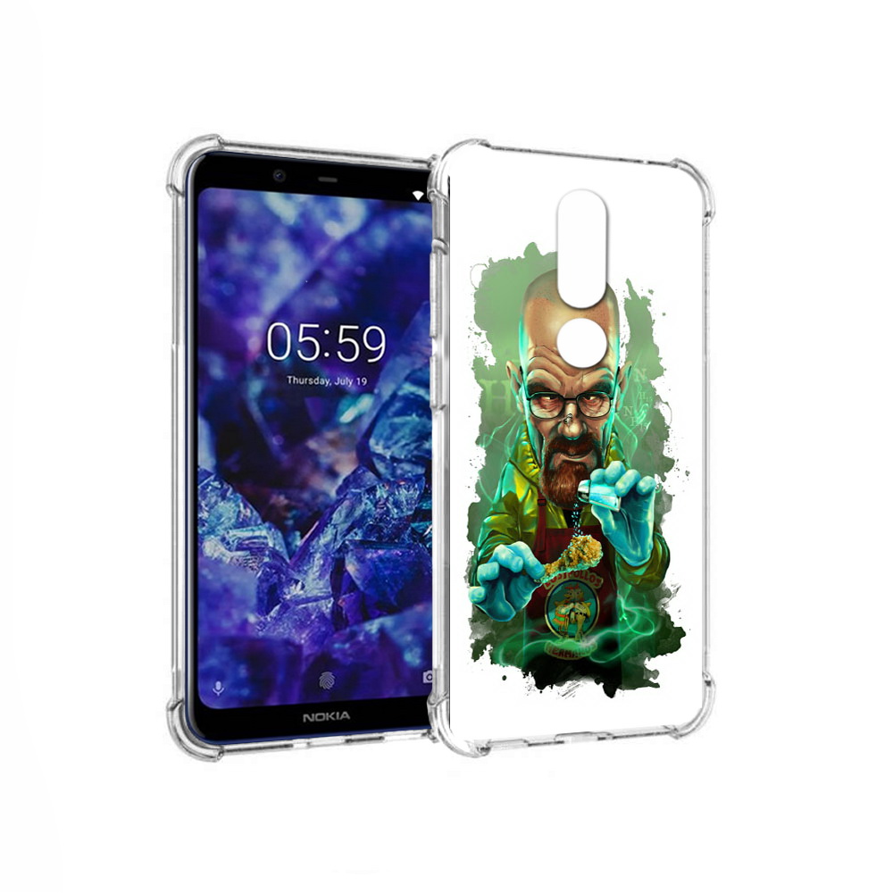 

Чехол MyPads Tocco для Nokia 5.1 Plus повар (PT119548.120.546), Прозрачный, Tocco