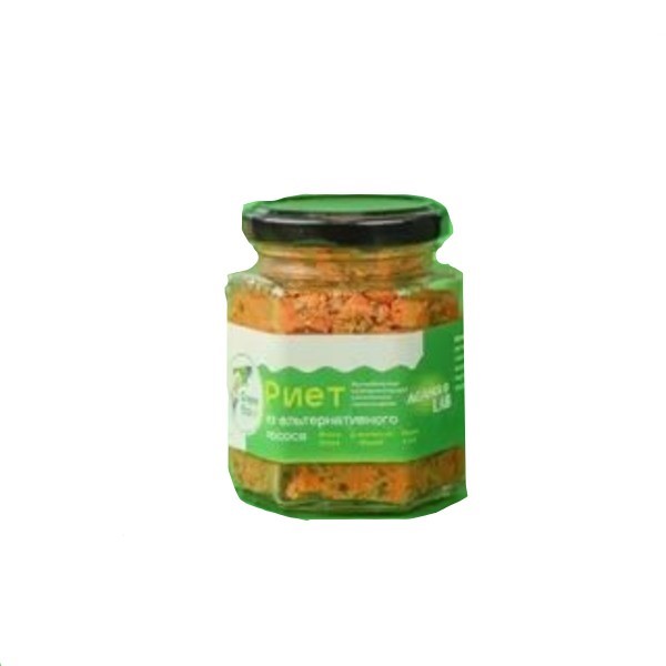 

Риет Green fish Agama из альтернативного лосося, 180 г