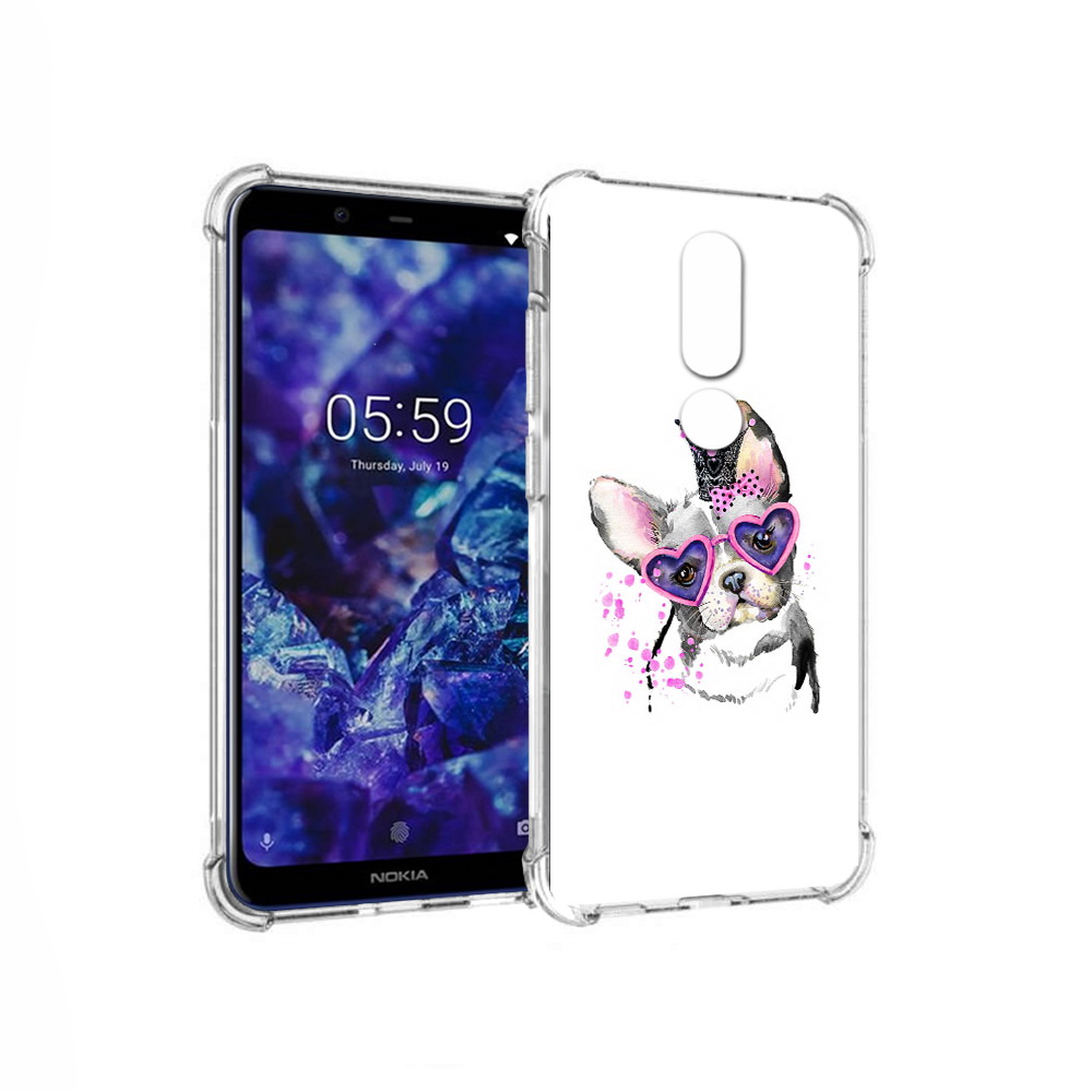 

Чехол MyPads Tocco для Nokia 5.1 Plus принцесса (PT119548.120.558), Прозрачный, Tocco