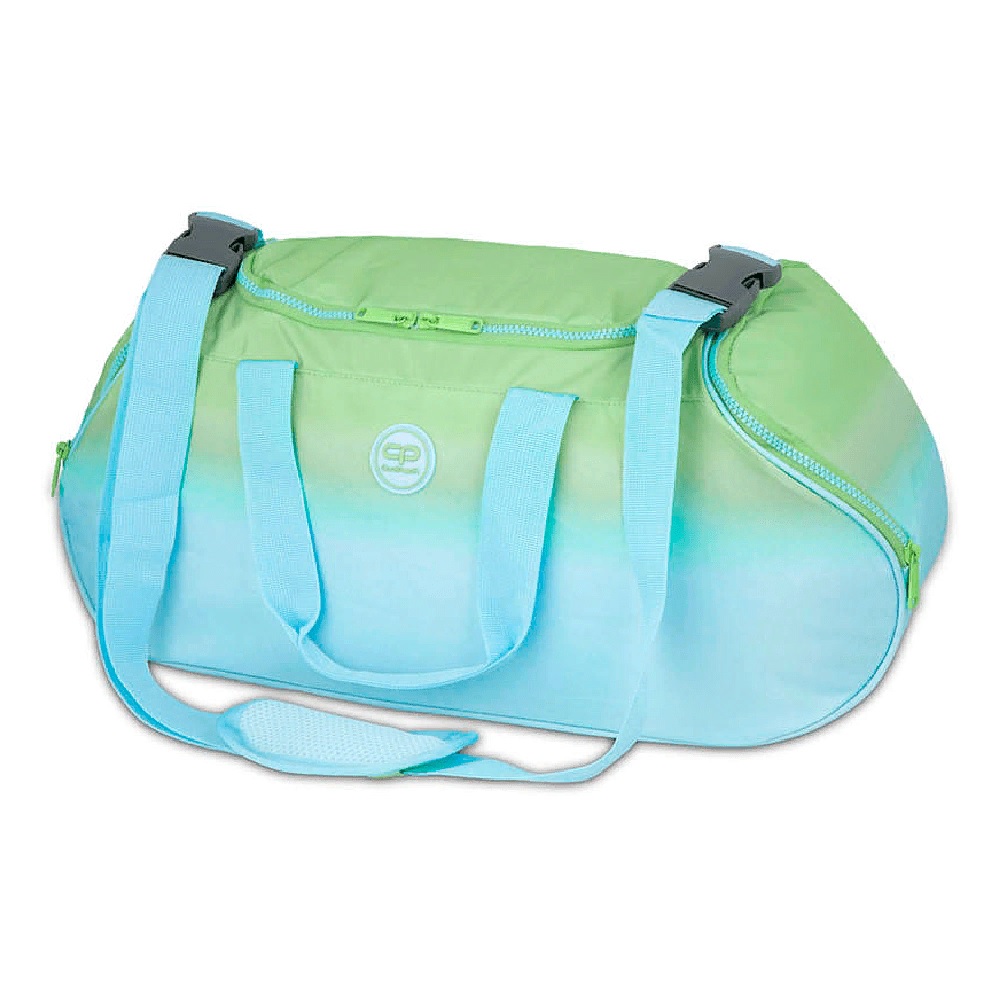 

Сумка спортивная CoolPack F091755 Runner Gradient Mojito зелено-голубой, 26x58x28 cм