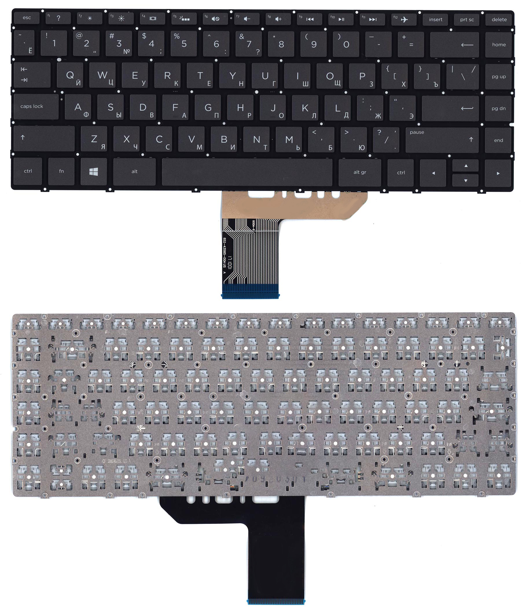 

Клавиатура OEM для ноутбука HP Spectre X360 13-w000 13-ac000