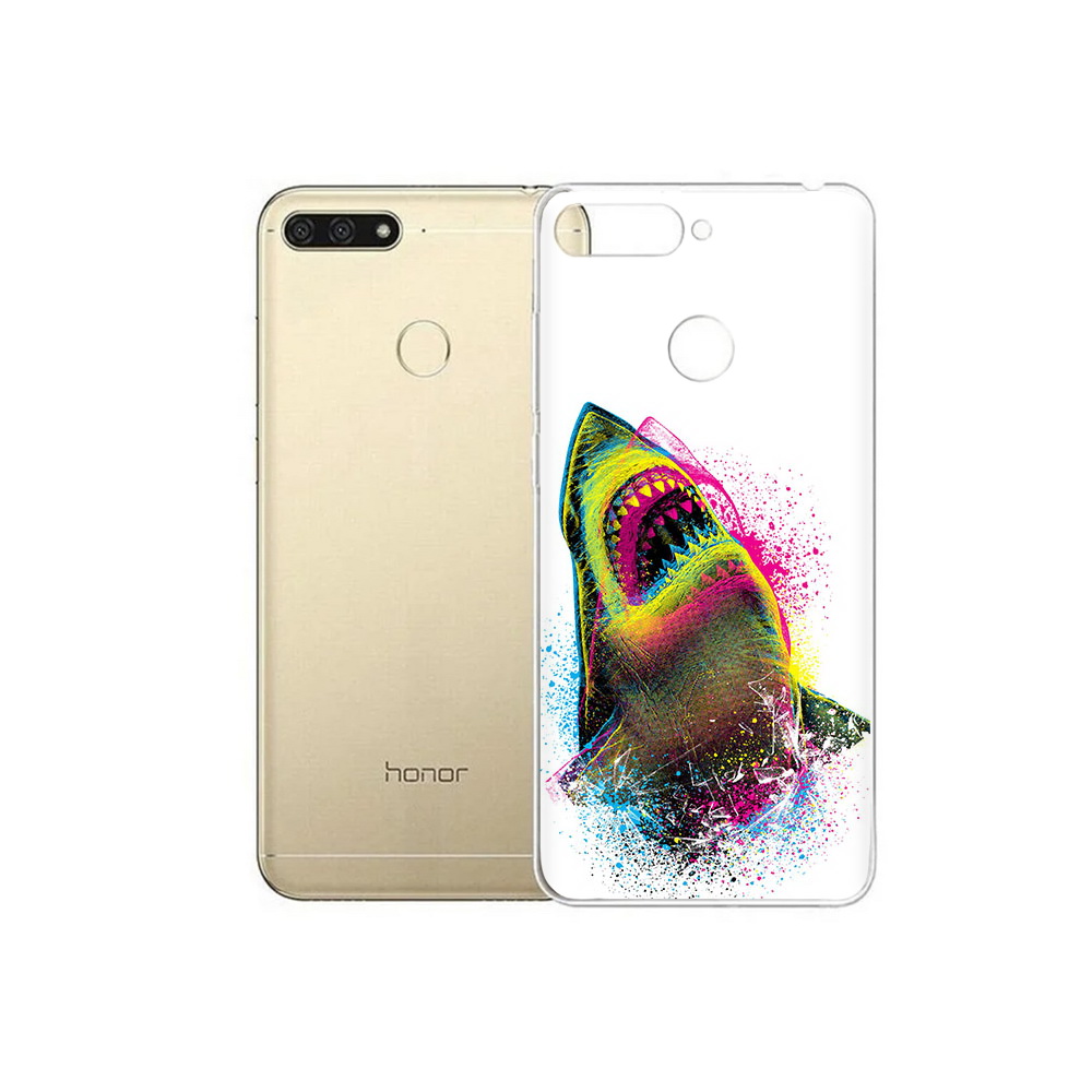 

Чехол MyPads Tocco для Huawei 7C челюсти-2 (PT111175.61.674), Прозрачный, Tocco