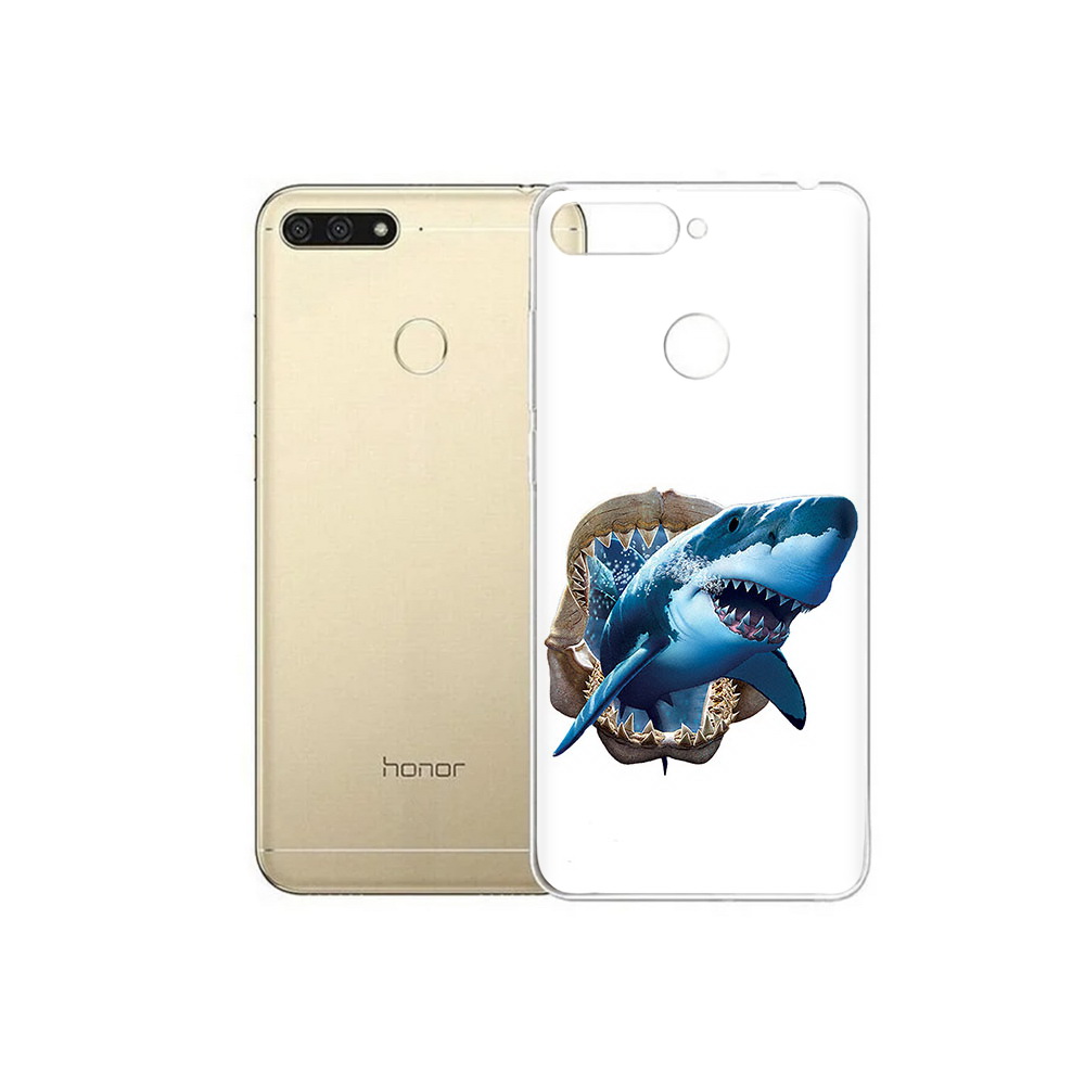 

Чехол MyPads Tocco для Huawei 7C челюсти (PT111175.61.675), Прозрачный, Tocco