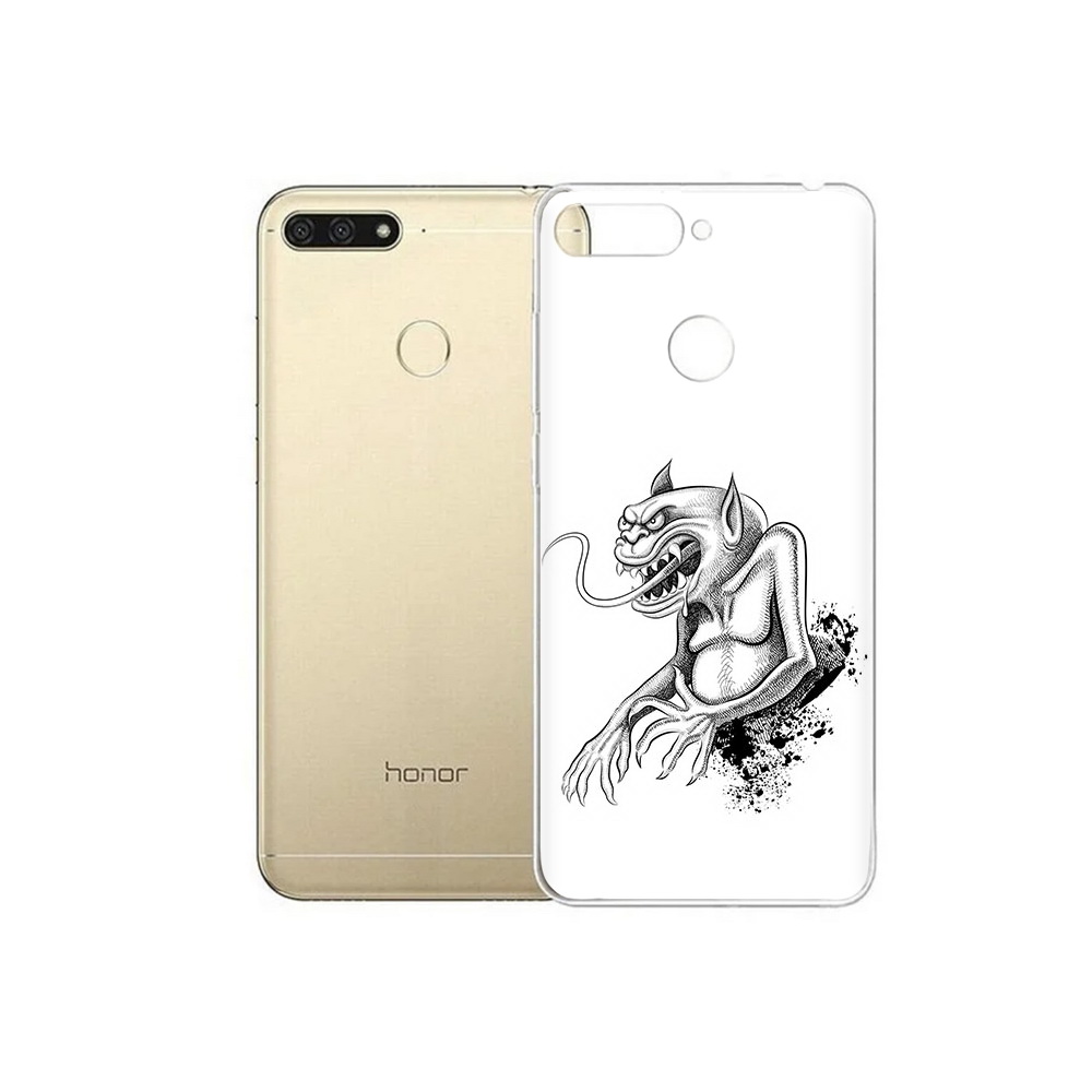 

Чехол MyPads Tocco для Huawei 7C чорт (PT111175.61.692), Прозрачный, Tocco