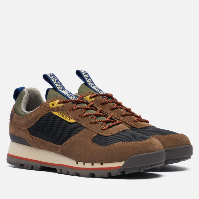 

Кроссовки мужские Napapijri Rock Suede коричневые 46 EU, Rock Suede