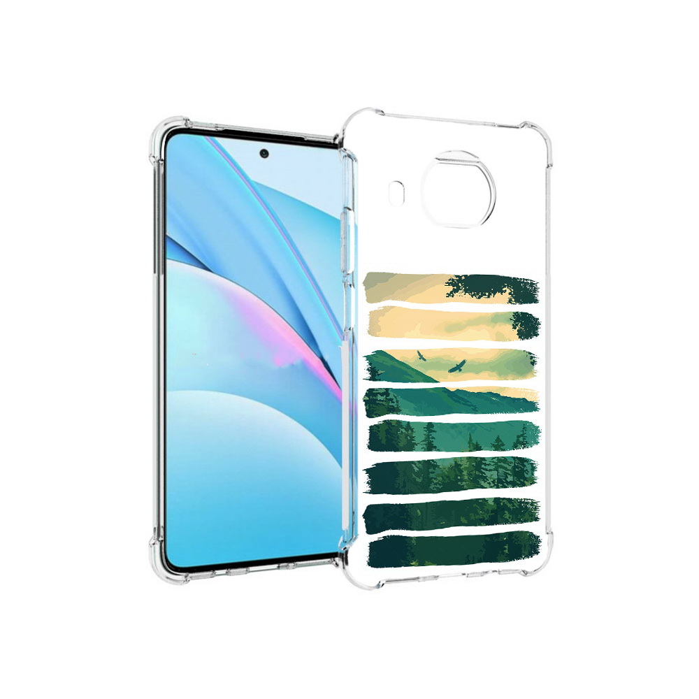 

Чехол MyPads Tocco для Xiaomi Mi 10T Lite Лесная чаща (PT154732.269.107), Прозрачный, Tocco