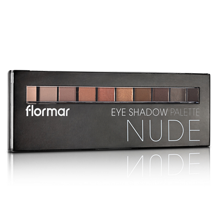 фото Палетка теней для век flormar nude