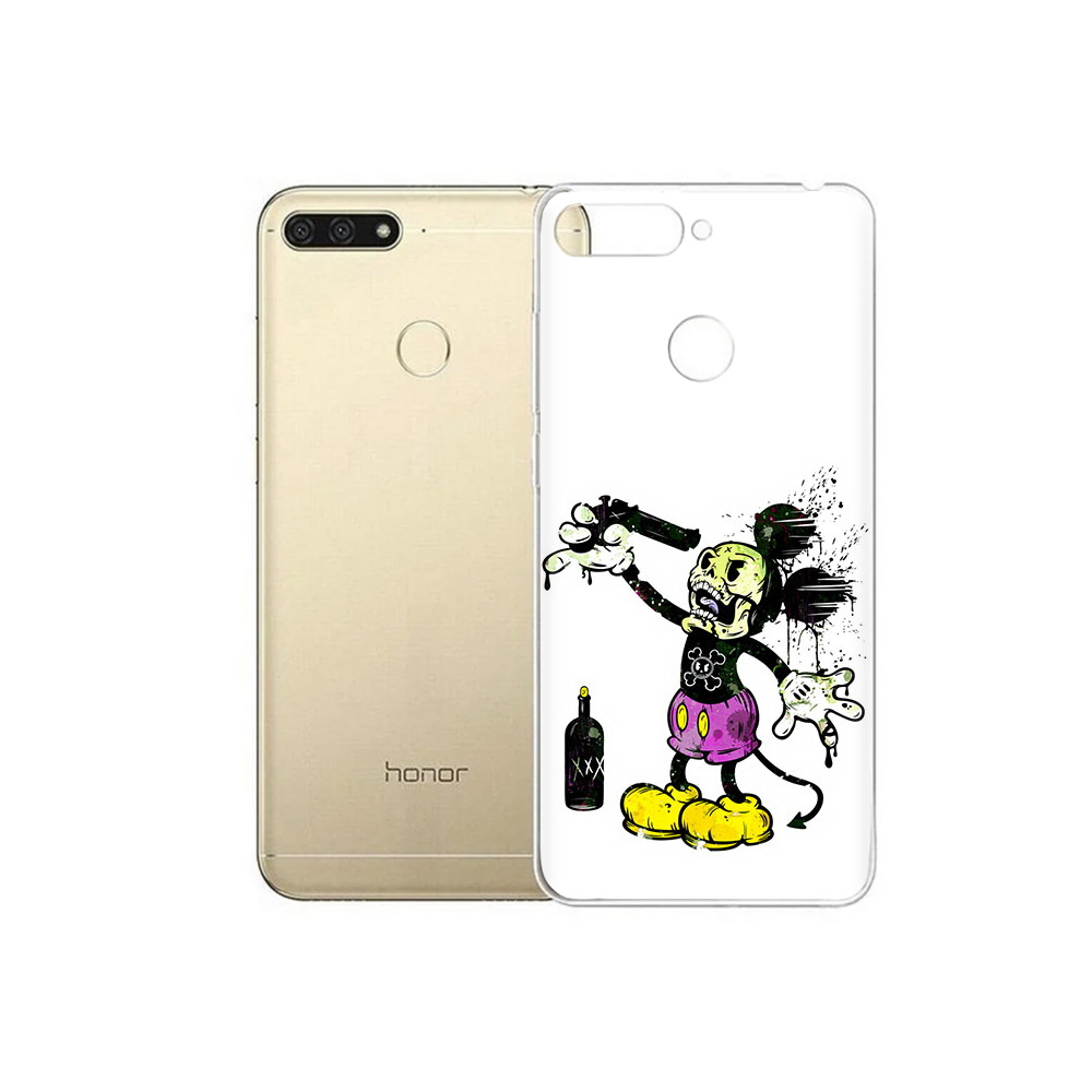 

Чехол MyPads Tocco для Huawei 7C Драг Микки (PT111175.61.73), Прозрачный, Tocco