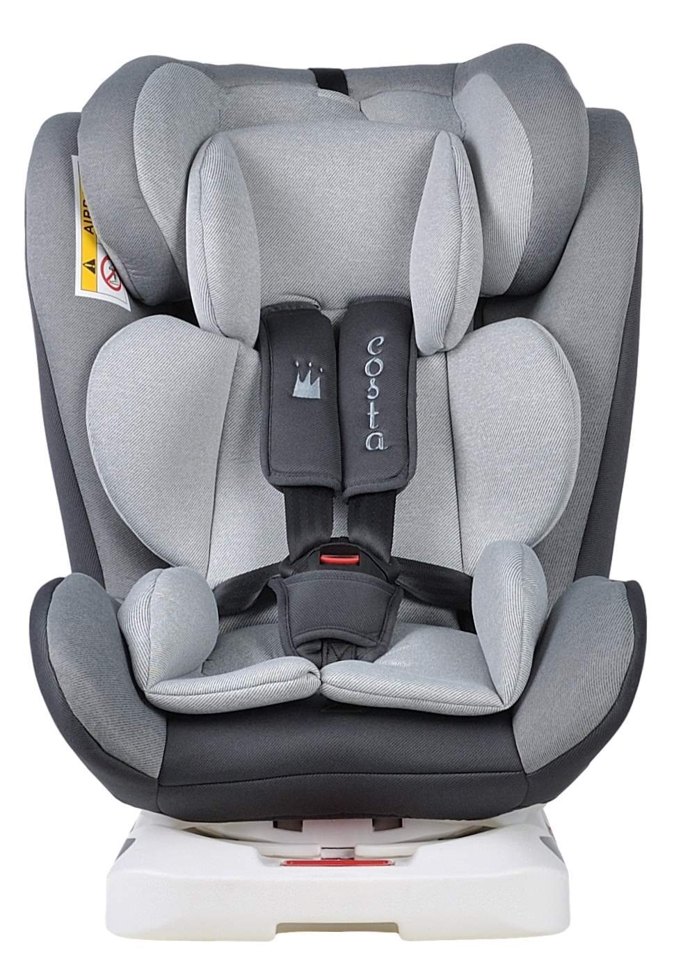 фото Детское автокресло costa cs-002 isofix серый/темносерый gray/dk grey, yb104a/dk