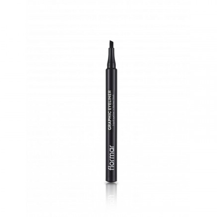 

Подводка для глаз Flormar Graphic черная