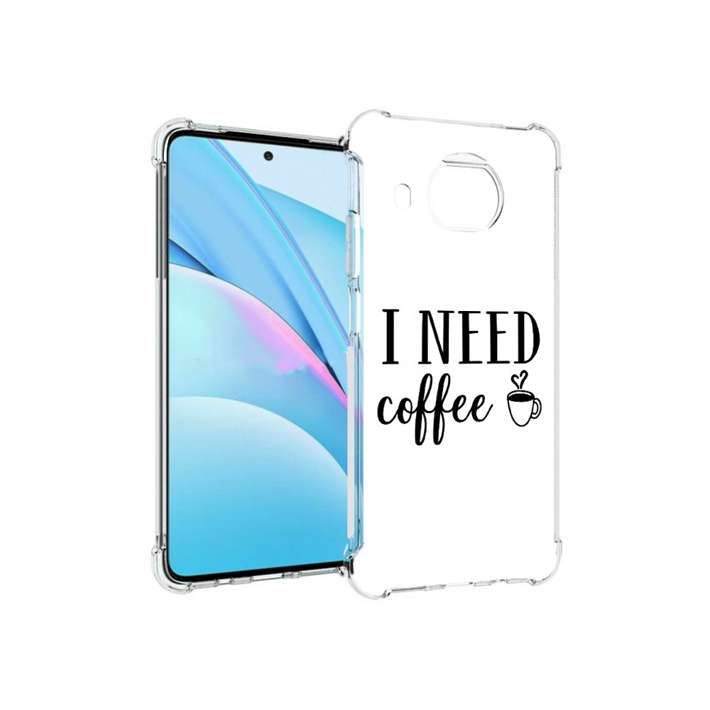 

Чехол MyPads Tocco для Xiaomi Mi 10T Lite Мне нужен кофе (PT154732.269.121), Прозрачный, Tocco