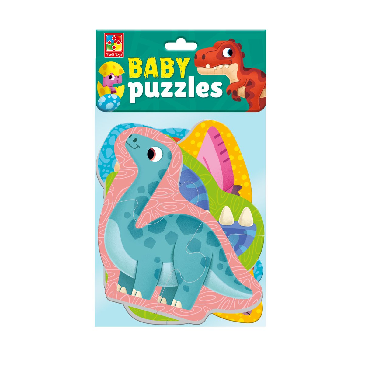 

Мягкие пазлы Vladi Toys Baby puzzle Динозавры , VT1106-91 VT1106-91, VT1106-91